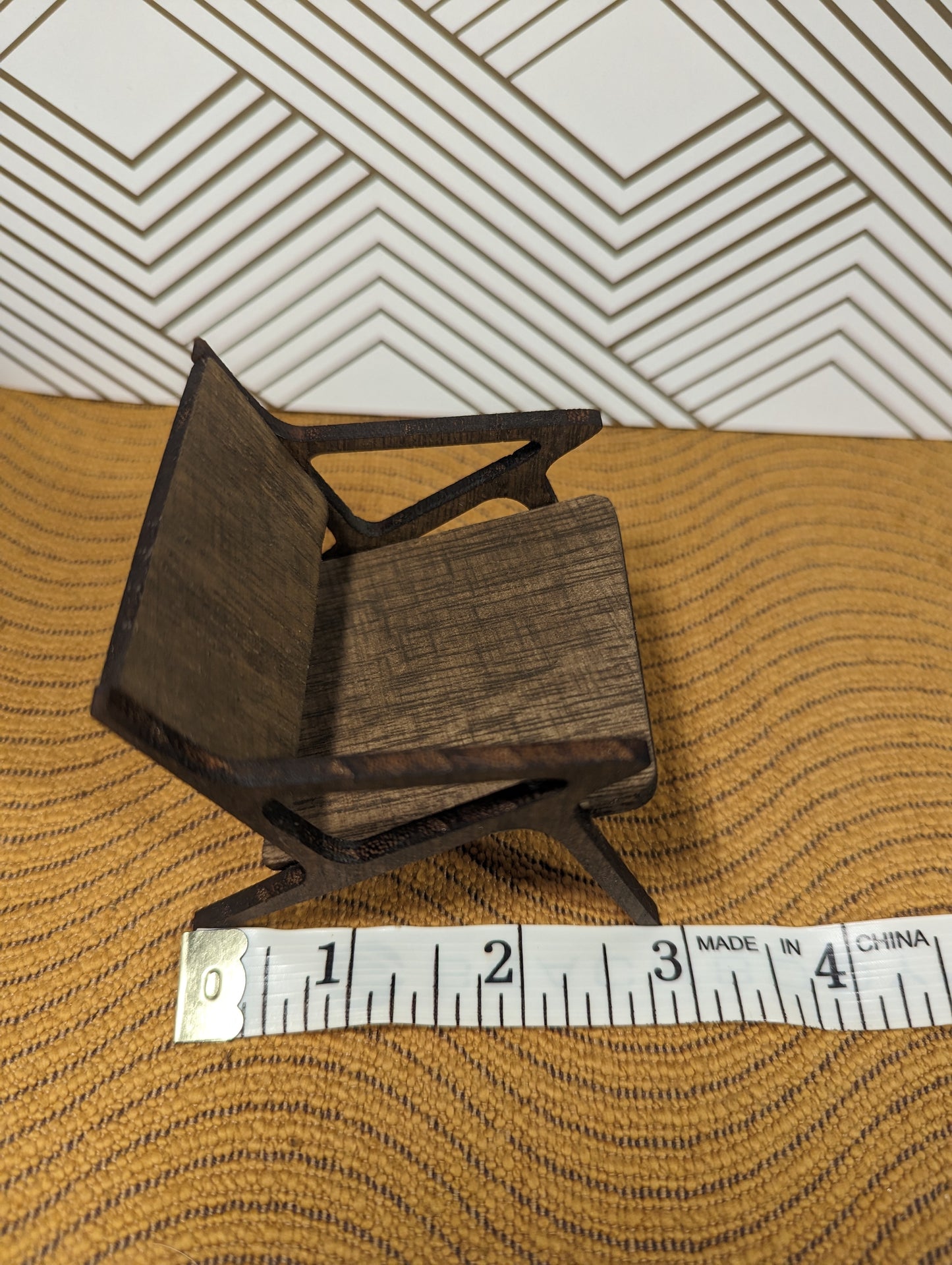 Gunlocke Style Chair -  Miniature 1:12 scale