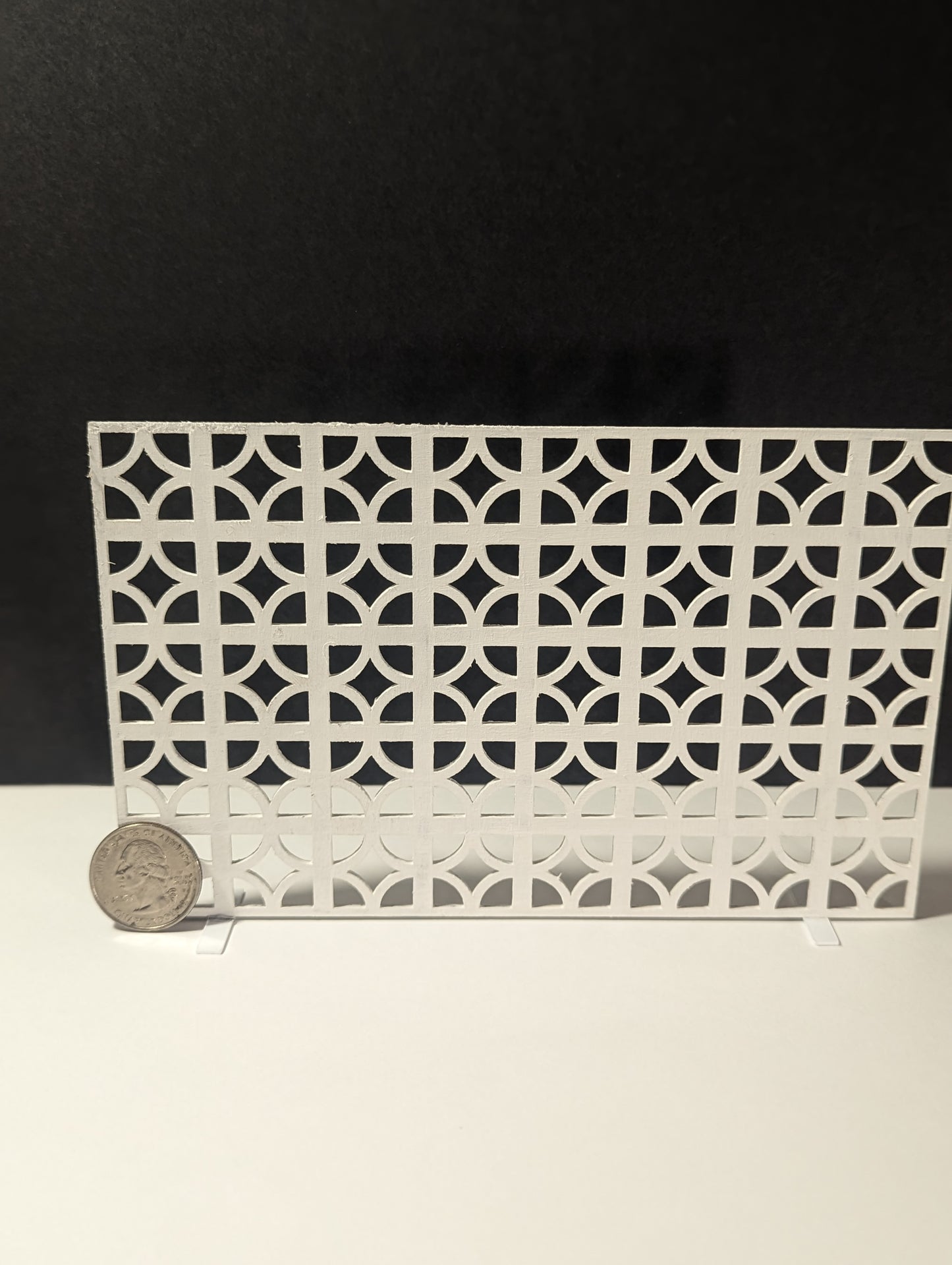 Breezeblock Wall - Miniature 1:12 Scale