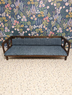 Mid-Century Modern Cutout Couch  (1:12 Scale miniature)