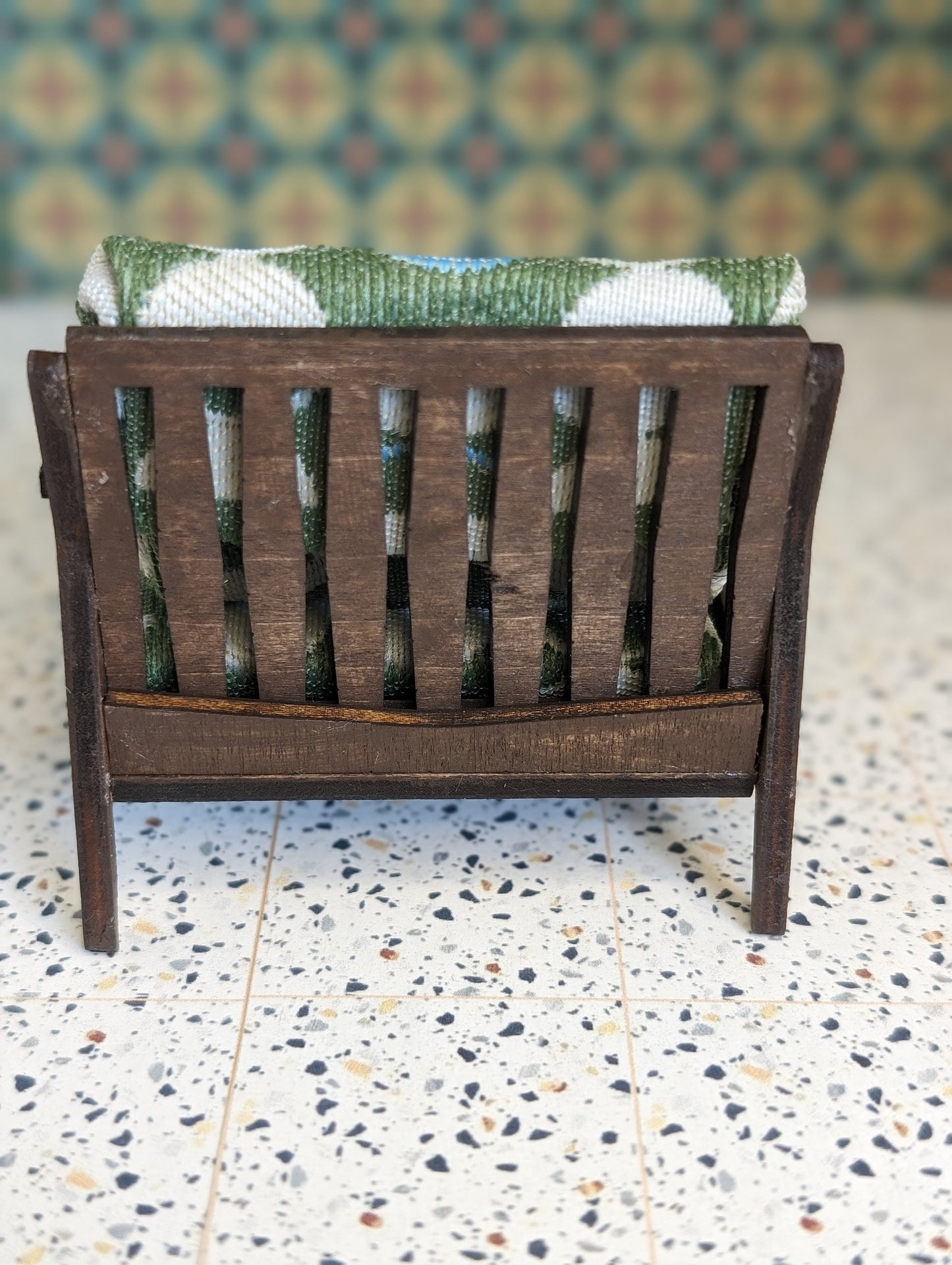 Peabody Inspired Chair - Miniature 1:12 Scale