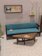 Mid Century Modern (MCM) Miniature Terrazzo Flooring 1:12 Scale | Modern Dollhouse Floor Sheet | Miniature Countertop Paper | 1/12 Scale Faux Stone Diorama Tile