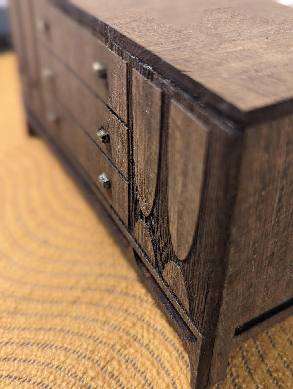 Mid Century Modern (MCM) Kent Coffey Sideboard Miniature Multiple Scales