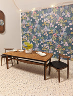 Miniature Mid-Century Dining Table - Albert Ducrot Inspired, Dollhouse (Multiple Scales)