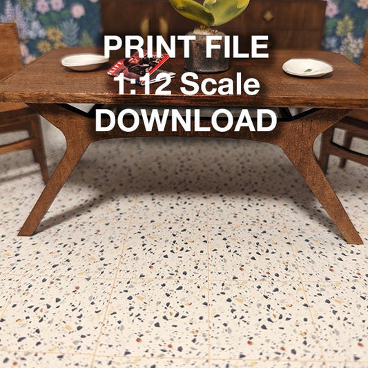 Digital Print File - Terrazzo Floor/Counter Top/Tile Wall (Miniature)