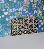 Mid Century Modern (MCM) Breeze Blocks - Set of 6 Unfinished Tiles 3/4 inch h x w- miniature, room divider, wall art, dollhouse decor