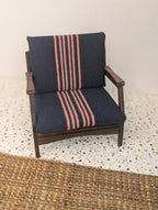 Mid Century Modern (MCM) Peabody Inspired Chair - Miniature 1:12 Scale